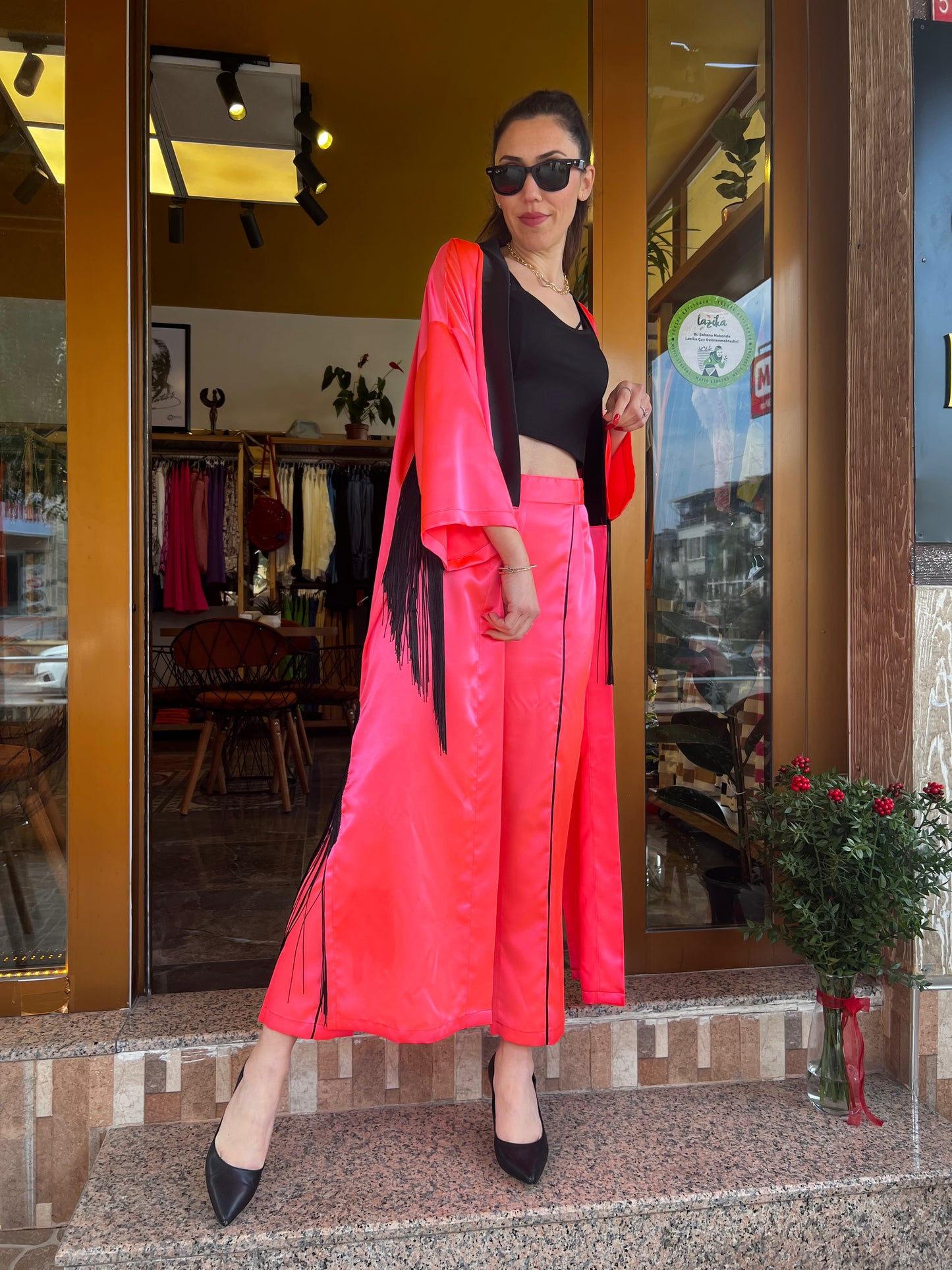 Özel Tasarım Kimono Takım - Lagün Moda